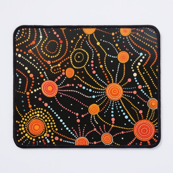 Item preview, Aboriginal Inspired Dot Art - Night Lights Lumens designed and sold by GrinGalore.
