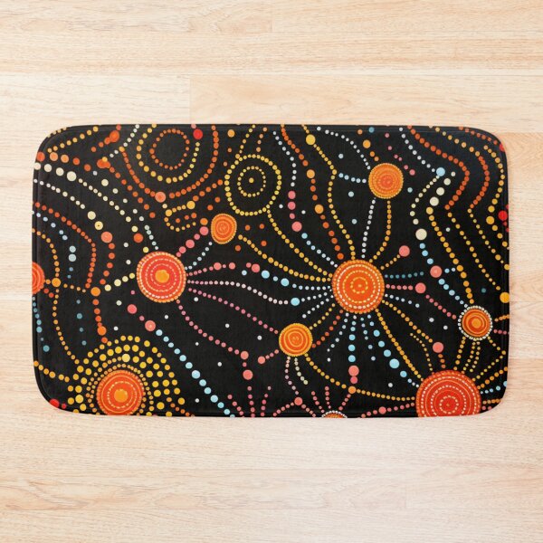 Item preview, Aboriginal Inspired Dot Art - Night Lights Lumens designed and sold by GrinGalore.