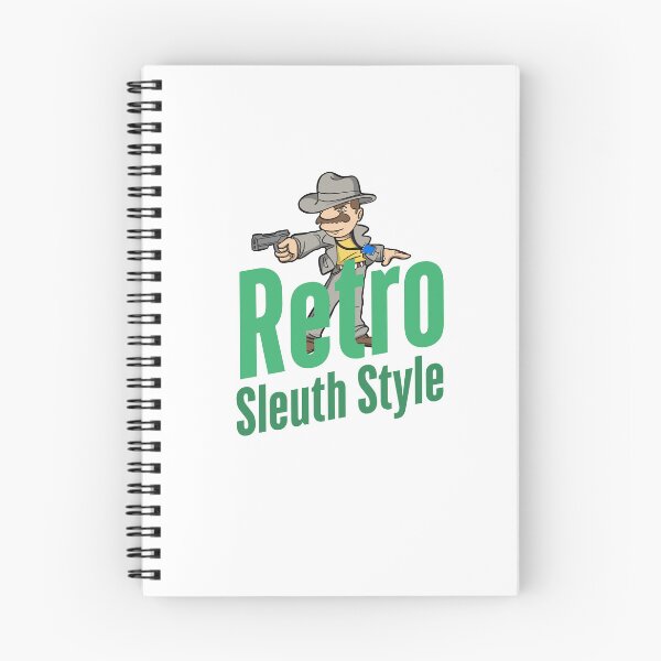 Item preview, Retro Sleuth Style , detective old style cartoon  designed and sold by StairheadStore.