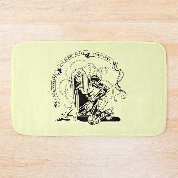 Item preview, Even warriors get tummy aches designed and sold by bresquilla.
