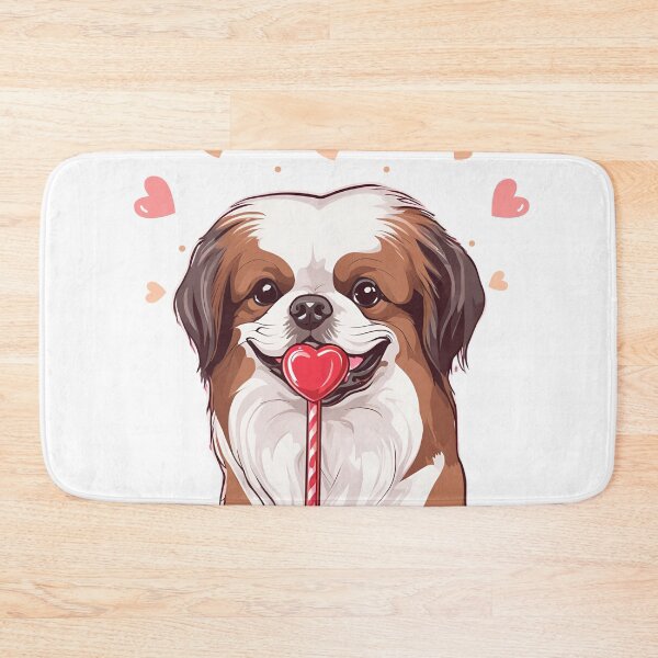 Item preview, Valentine's Day Tibetan Spaniel Love designed and sold by GoodyPaws.