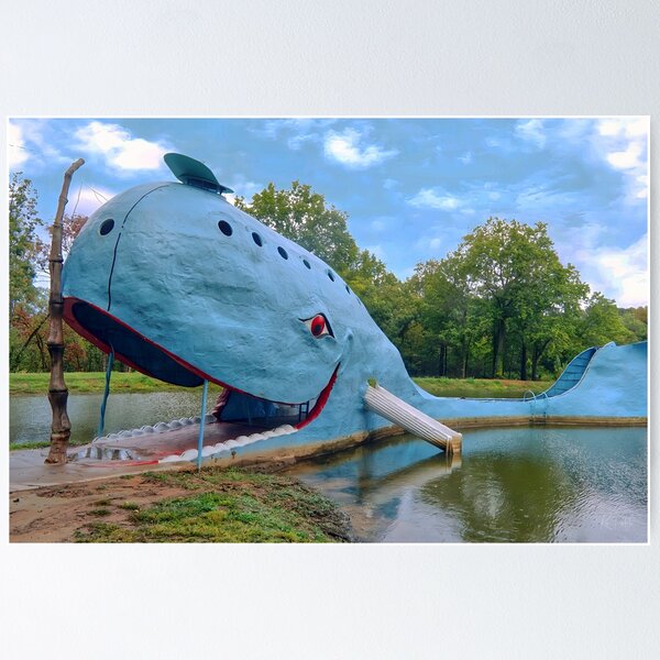Item preview, Blue Whale of Catoosa on Route 66 designed and sold by ronpobletephoto.