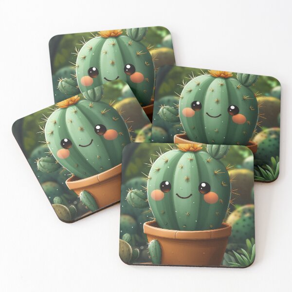 Item preview, Kawaii cactus designed and sold by cozarax.