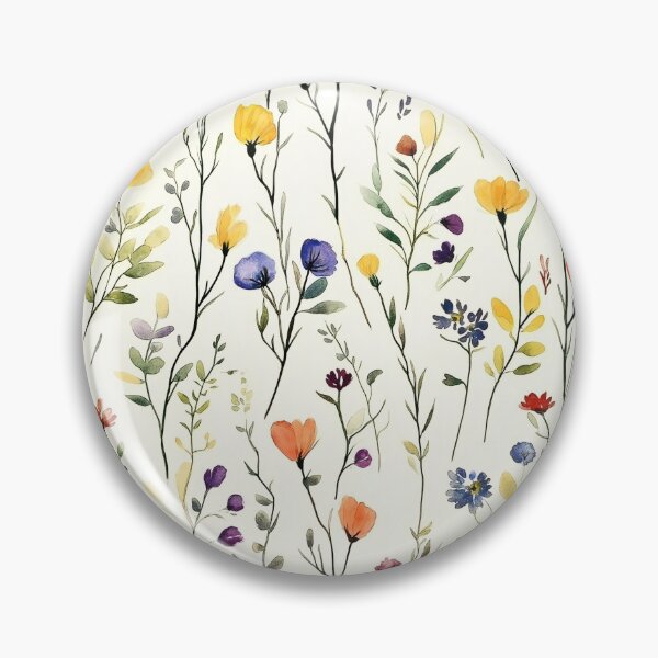 Item preview, Watercolor Native Afghani Flora, Flower, Wild Flowers, Bush Flowers  designed and sold by PapuruDesigns.