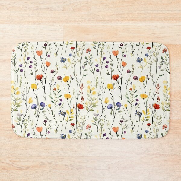 Item preview, Watercolor Native Afghani Flora, Flower, Wild Flowers, Bush Flowers  designed and sold by PapuruDesigns.