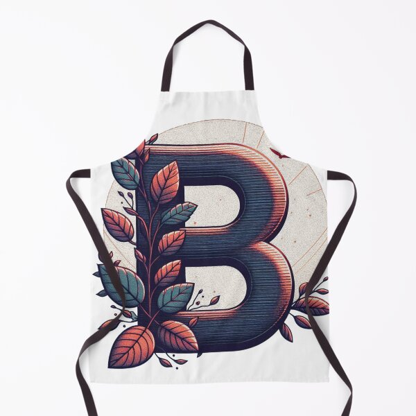 Item preview, Nature's Alphabet: Branches and Leaves ‘B’ designed and sold by ManekanttaArts.