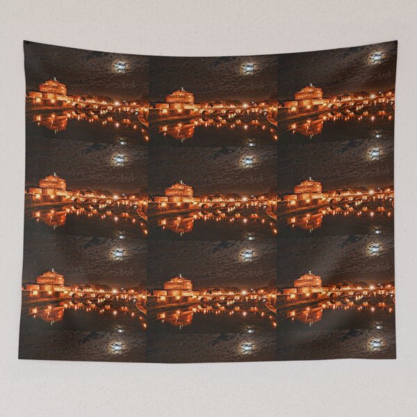 Item preview, Magical Night. Castle San Angelo. Rome. Italy designed and sold by vadim19.