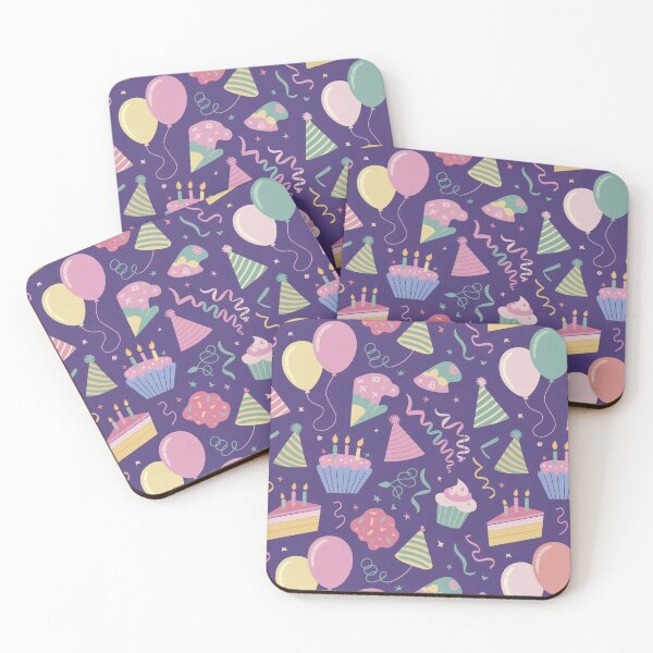 Item preview, Party Time Seamless Pattern designed and sold by Furbulous Faces.