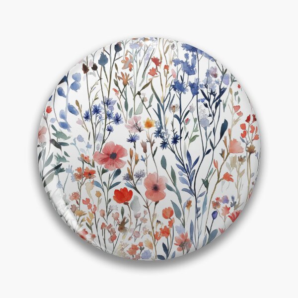 Item preview, Watercolor Native Afghani Flora, Flower, Wild Flowers, Bush Flowers  designed and sold by PapuruDesigns.
