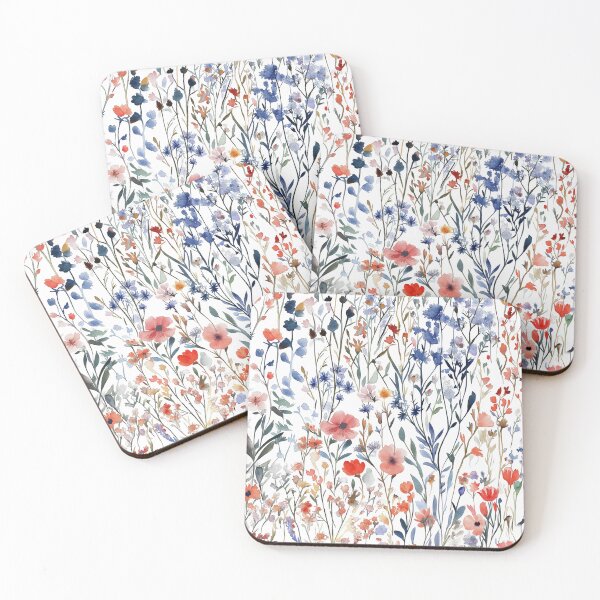 Item preview, Watercolor Native Afghani Flora, Flower, Wild Flowers, Bush Flowers  designed and sold by PapuruDesigns.