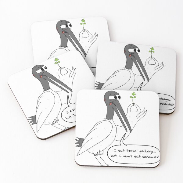 Item preview, Bin Chickens Hate Coriander designed and sold by DumpDaze.