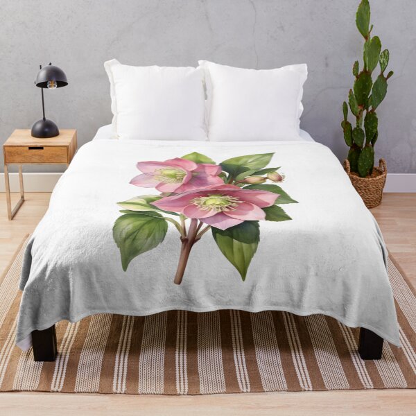 Item preview, Pink Hellebore (Christmas Rose) designed and sold by HOMETOWN86.
