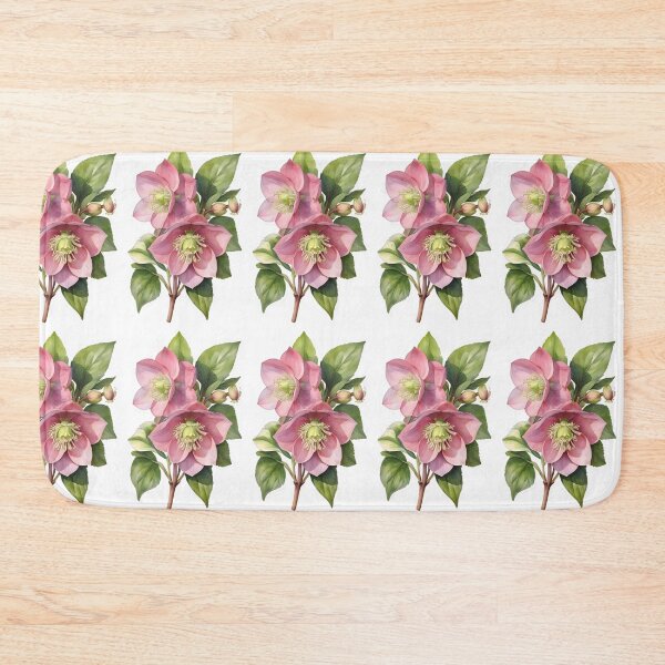 Item preview, Pink Hellebore (Christmas Rose) designed and sold by HOMETOWN86.