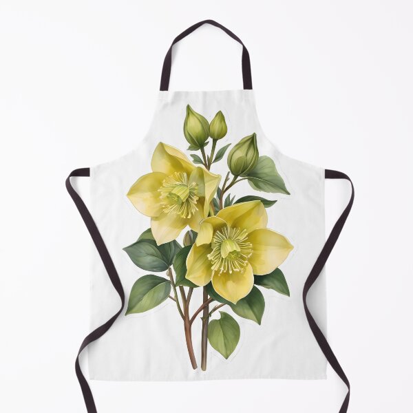 Item preview, Yellow Hellebore (Christmas Rose) designed and sold by HOMETOWN86.