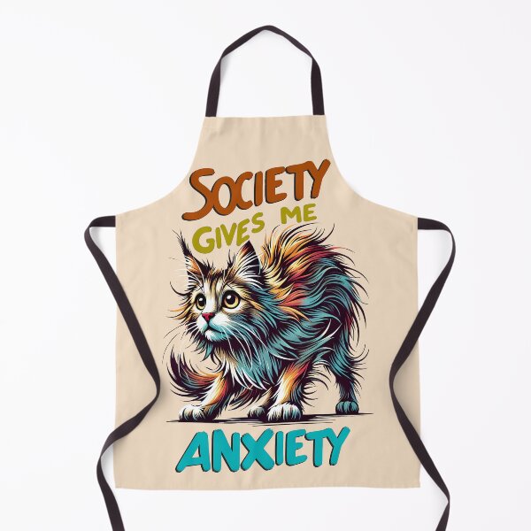 Item preview, La sociedad me da ansiedad designed and sold by maxmaj.