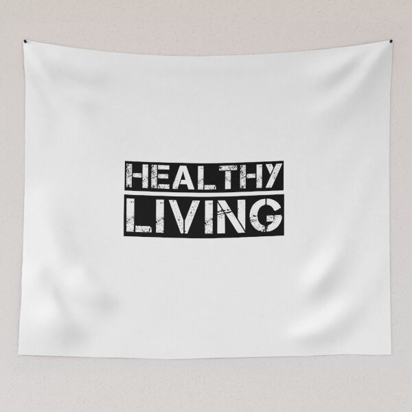 Item preview, Healthy living  design is very suitable for t-shirts and sweaters designed and sold by Nopidesign-.