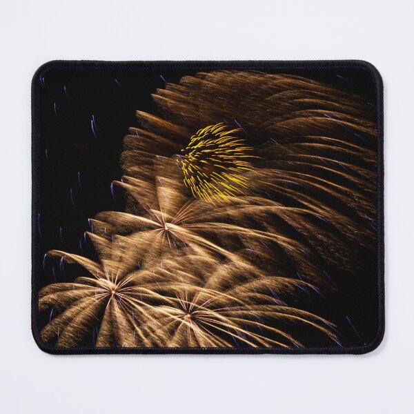 Item preview, Dynamic Golden Fireworks In The Night Sky designed and sold by David Patterson.