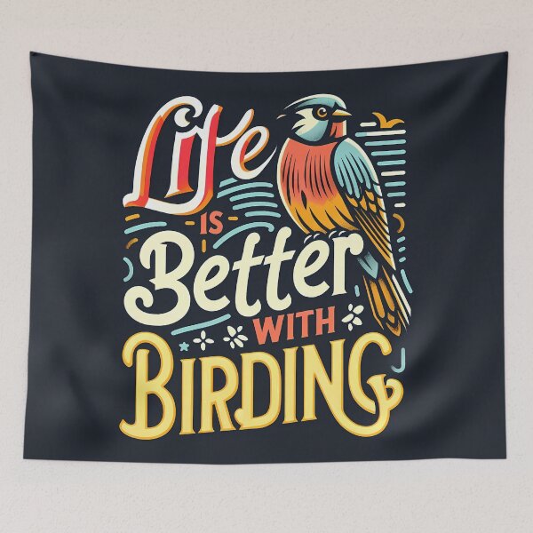 Item preview, Life Is Better with Birding designed and sold by maxmaj.