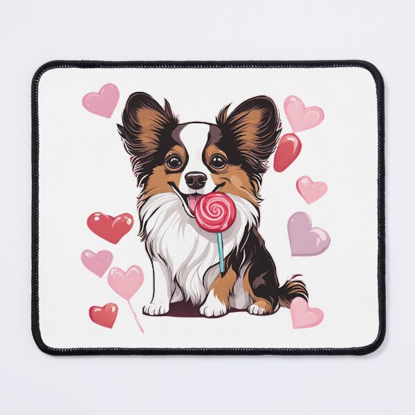 Item preview, Valentine's Day Papillon Love designed and sold by GoodyPaws.