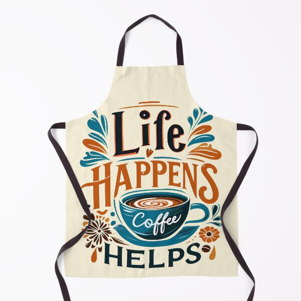 Item preview, Life Happens Coffee Helps designed and sold by maxmaj.
