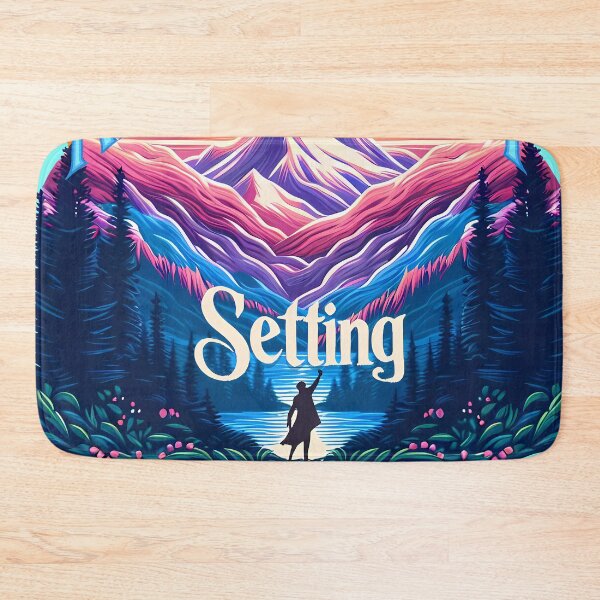 Item preview, Never Stop Setting Goals designed and sold by maxmaj.