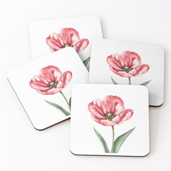 Item preview, Watercolor Afghani Native Tulip Flower, Native Flora (Tulipa afghanic) designed and sold by PapuruDesigns.