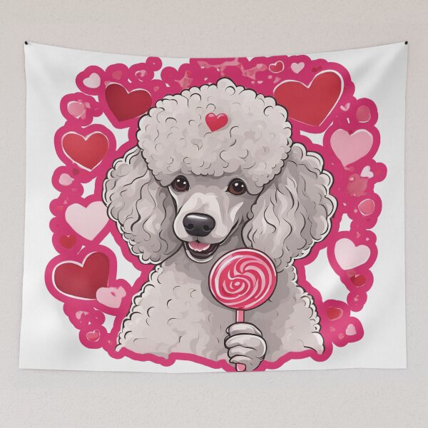 Item preview, Valentine's Day Medium Poodle Love designed and sold by GoodyPaws.
