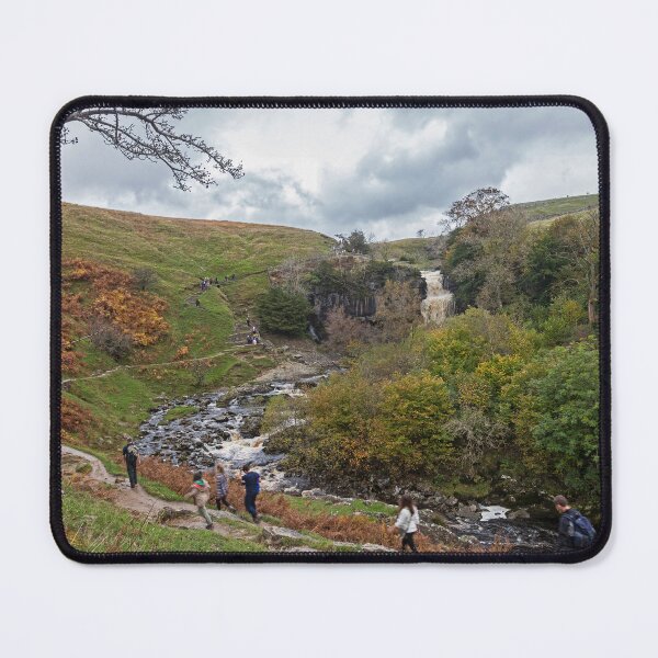 Item preview, Ramblers at Ingleton waterfall and Hiking trail  designed and sold by David Patterson.