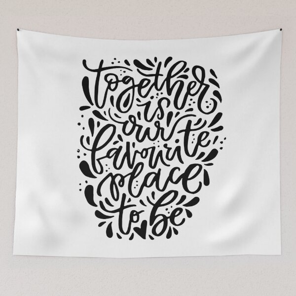 Item preview, together is our favourite place to be designed and sold by FestivityFinds.