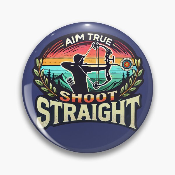 Item preview, Aim True Shoot Straight designed and sold by maxmaj.