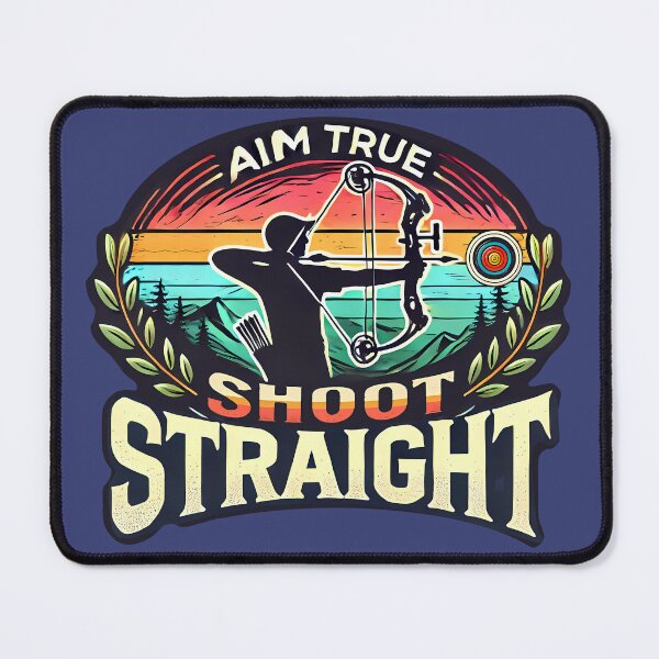 Item preview, Aim True Shoot Straight designed and sold by maxmaj.
