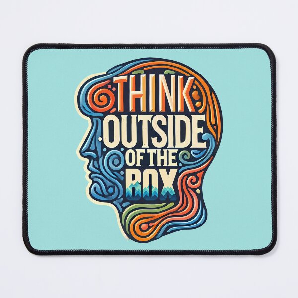 Item preview, Think Outside of the Box designed and sold by maxmaj.