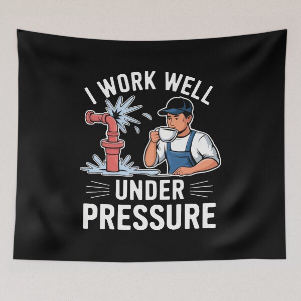 Item preview, I Work Well Under Pressure designed and sold by TrippyOutfitter.
