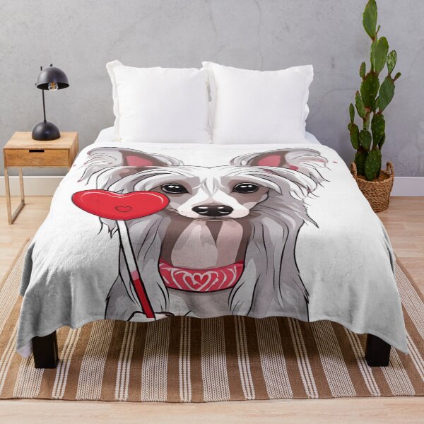 Item preview, Valentine's Day Chinese Crested Love designed and sold by GoodyPaws.