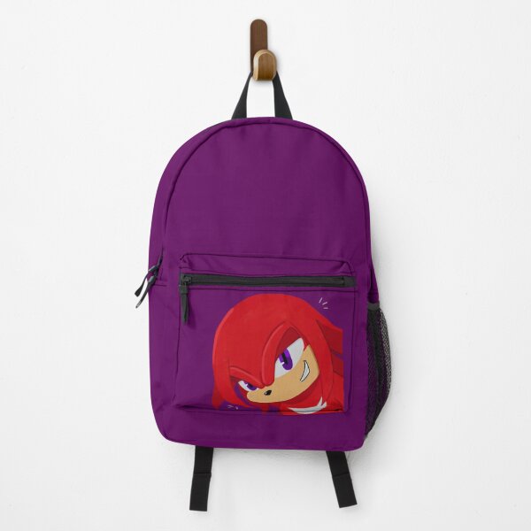 Aperçu de l'œuvre Knuckles l'échidné avec arrière-plan créée et vendue par TheFandomFairy.