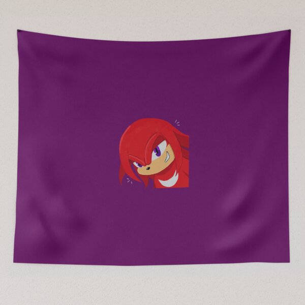 Item preview, Knuckles The Echidna With Background designed and sold by TheFandomFairy.