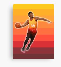 Donovan Mitchell Canvas Print