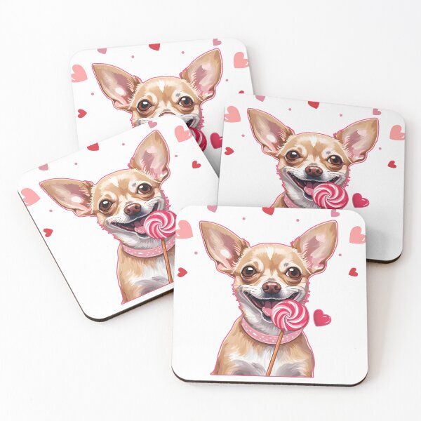 Item preview, Valentine's Day Chihuahua Love designed and sold by GoodyPaws.