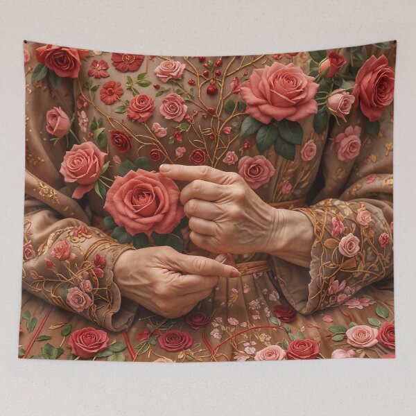 Item preview, The hands of an elderly woman designed and sold by Marcu Ioachim.