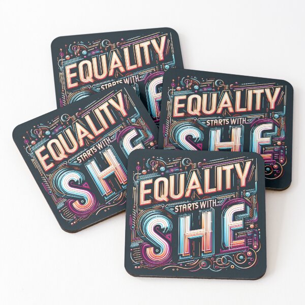 Item preview, Equality Starts with She designed and sold by maxmaj.