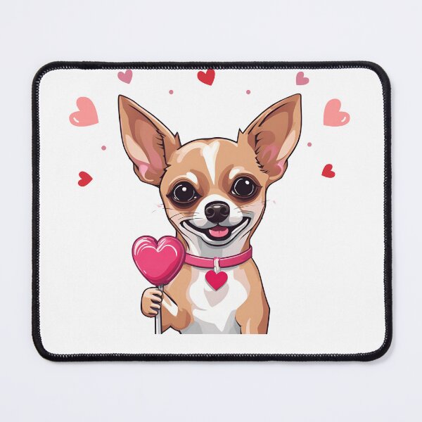 Item preview, Valentine's Day Chihuahua Love designed and sold by GoodyPaws.