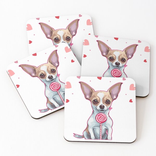 Item preview, Valentine's Day Chihuahua Love designed and sold by GoodyPaws.