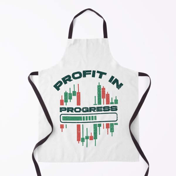 Item preview, Profit In Progress Crypto Trader - Cryptocurrency Dad or Grandpa Investor designed and sold by venomousvector.