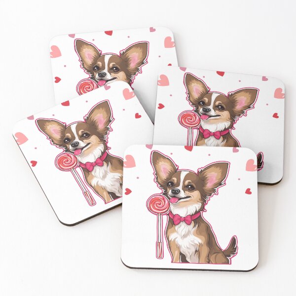 Item preview, Valentine's Day Chihuahua Love designed and sold by GoodyPaws.