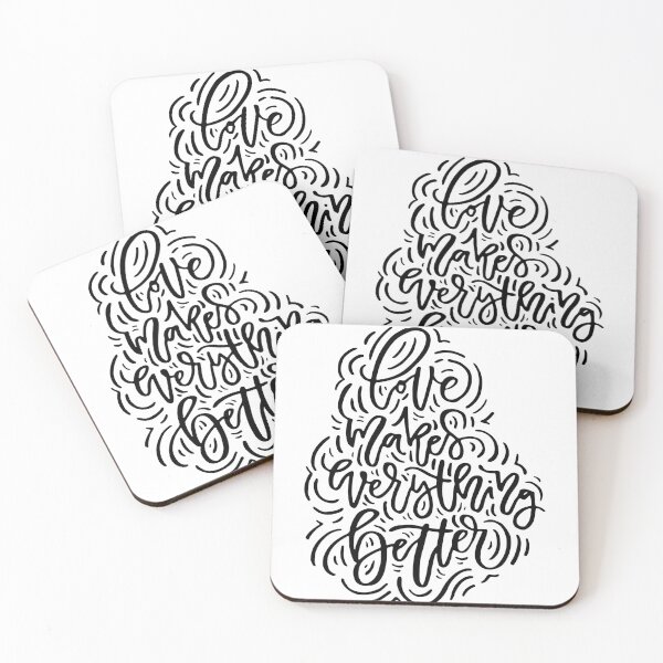 Item preview, love makes everything better designed and sold by FestivityFinds.