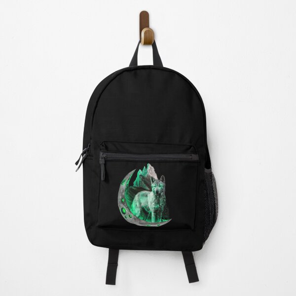 Item preview, Wolf within the moon - GREEN designed and sold by StefAnimal.