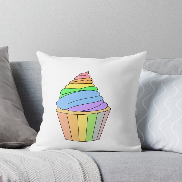Item preview, Vanilla Rainbow Cupcake designed and sold by AnonymousCocoa.
