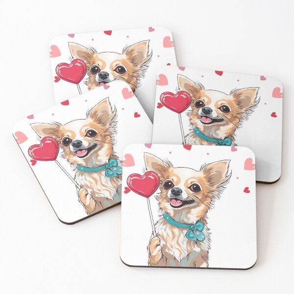 Item preview,  Valentine's Day Chihuahua Love designed and sold by GoodyPaws.