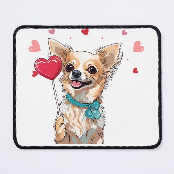 Item preview, Valentine's Day Chihuahua Love designed and sold by GoodyPaws.