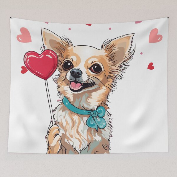 Item preview,  Valentine's Day Chihuahua Love designed and sold by GoodyPaws.